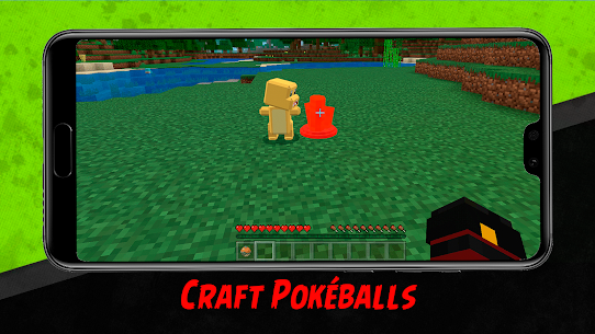 Pokecraft Minecraft PE Mode Unlocked Mod 3