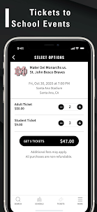 GoFan Tickets High-School App