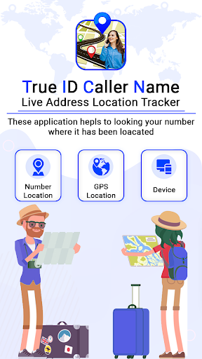 Android application True ID Caller Name Tracker screenshort
