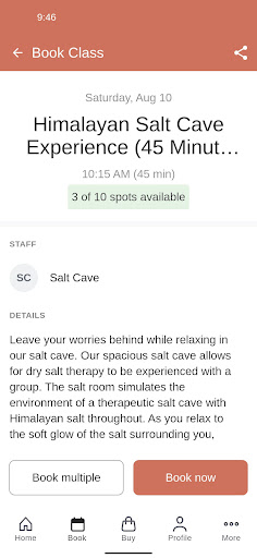 Corcova Salt Spa Screen 3