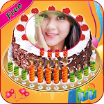 Cover Image of ダウンロード Name Photo on Birthday Cake – Love Frames Editor 1.0 APK