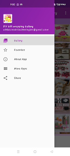 Android application DIY Gift Wrapping Gallery screenshort