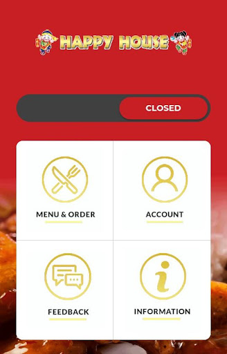 Android application Happy House Food screenshort