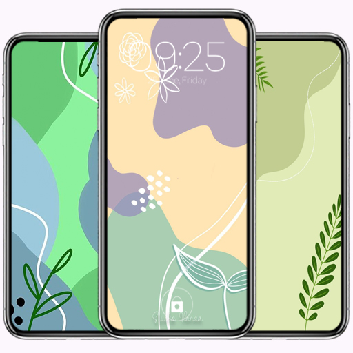 Green Preppy Wallpaper logo