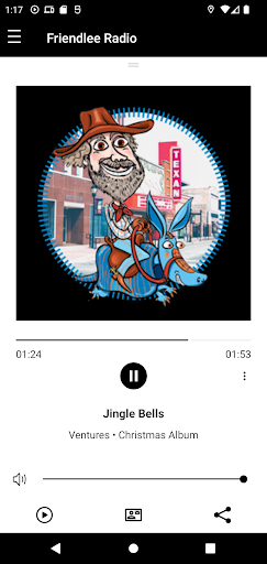 Android application Friendlee Radio screenshort