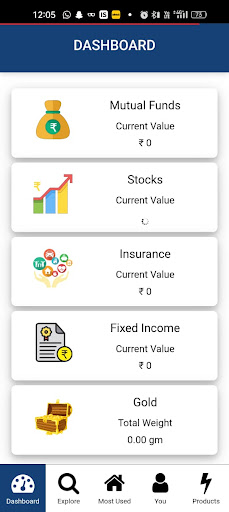 Android application PRIVIWEALTH screenshort