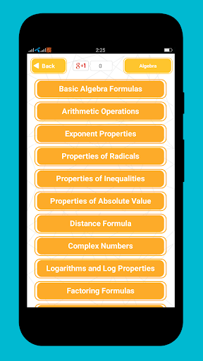 All Math Formulas Screen 2
