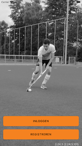 Android application Go4Hockey Team screenshort