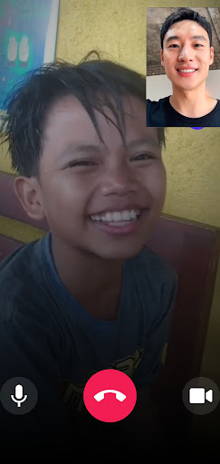 Farel Prayoga Video Call, Chat Screen 2