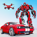 Cover Image of Descargar Juegos de robots de coches voladores 2.0.1 APK