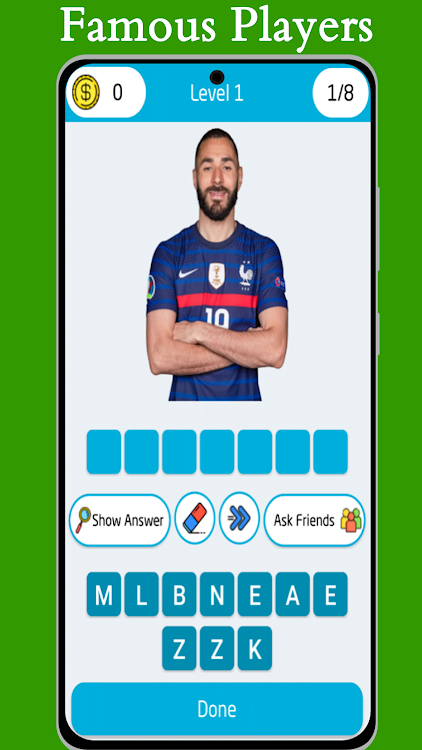 Football Quiz: Guess the Name - 1.0 - (Android)