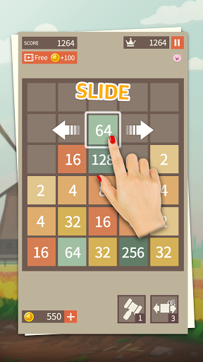 Merge the Number: Slide Puzzle screenshots 1