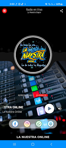 La Nuestra OnLine Screen 2