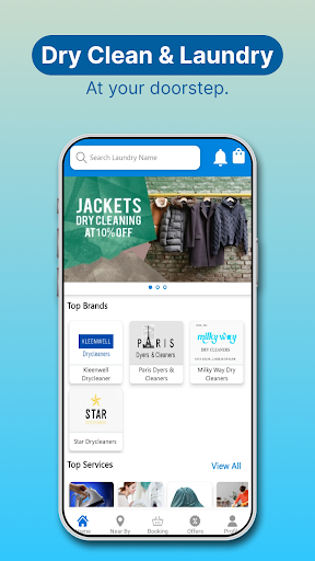 LPWALA Dry Clean & Laundry App Screen 2