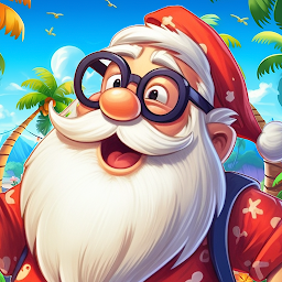 「サンタのバカンス：楽しいマッチ3ゲーム」のアイコン画像