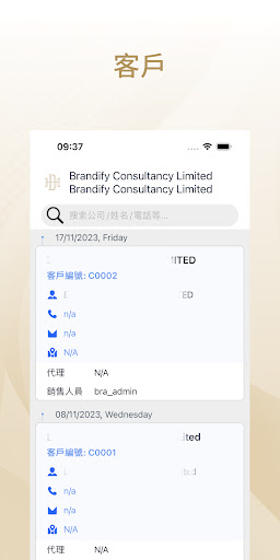 Brandify Consultancy Screen 2