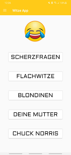 Android application Witze App screenshort