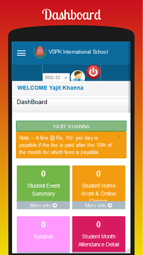 Vspk International School Screen 2