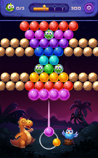 Bubble Shooter: Primitive Dinosaurs - Egg Shoot screenshots 1