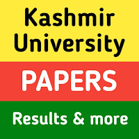 KU Papers - Kashmir University Previous Papers