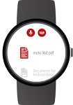 screenshot of Documents for Wear OS (Android Wear)
