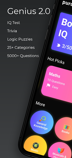 Android application Genius 2.0 | Puzzles & Trivia screenshort