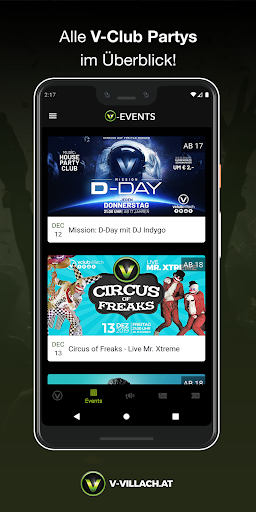 V-Club Villach Screen 2