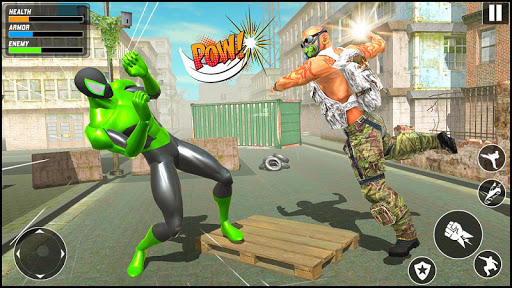 Android application Spider Legend Grand Crime War screenshort