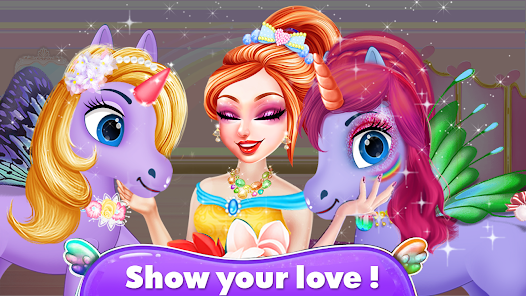 Captura de Pantalla 4 Juegos mágicos de chicas Pony android