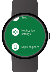 Screenshot 7 Messages for Wear OS (Android  android