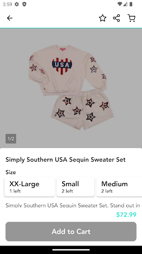 Uniquely Southern Boutique Screen 2