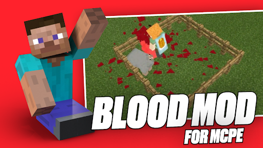 Blood Mod for Minecraft 2024 1