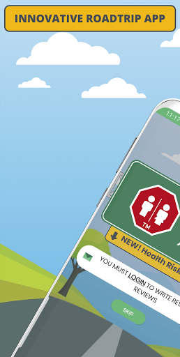 Android application Rest Stops Ahead screenshort