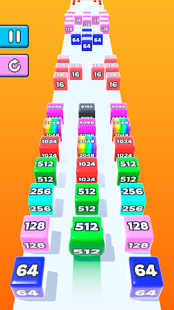 Game screenshot Jelly Run 2048: Игра Кубики hack