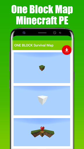 ONE BLOCK Survival Map Screen 2