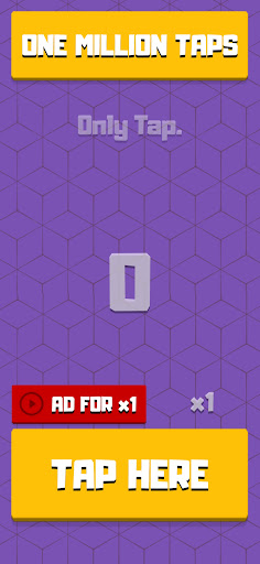Android application One Million Taps - Clicker screenshort