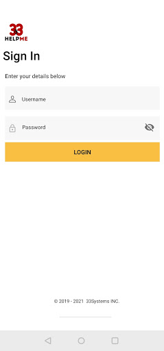 33HelpME Screen 2