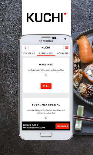 Android application KUCHI screenshort