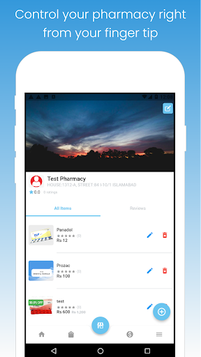 Android application PaakHealth Store App screenshort