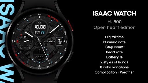 ISAAC WATCH HJ800 Screen 3