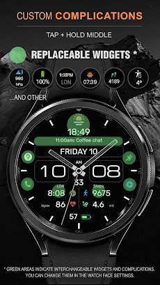 WFP 236 Hybrid watch faceのおすすめ画像4
