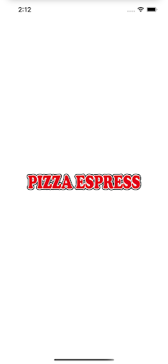 Android application Pizza Espress screenshort