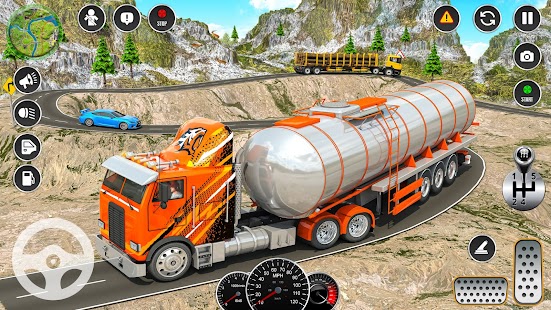 Oil Tanker Euro Truck Games 3D Screenshot
