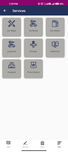 My Caldwell Roach Insurance Screen 2