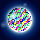 Disco Light: Flashlight with Strobe Light & Music icon
