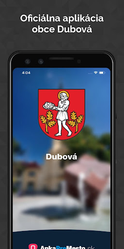 Android application Dubová screenshort
