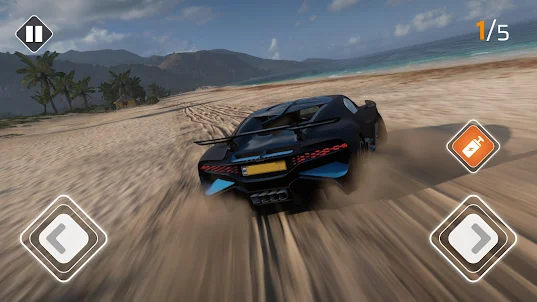 Turbo Drift Bugatti DIVO Game