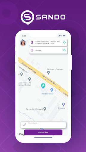 Android application Sando screenshort
