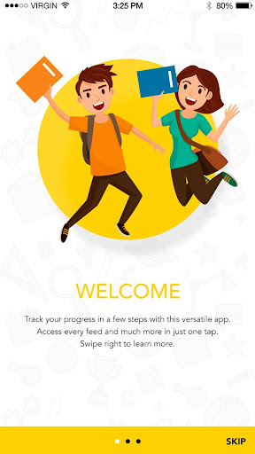 Android application SchoolTry screenshort