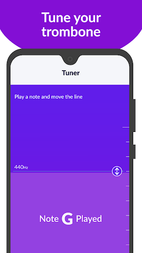 Screenshot of Trombone Lessons - tonestro